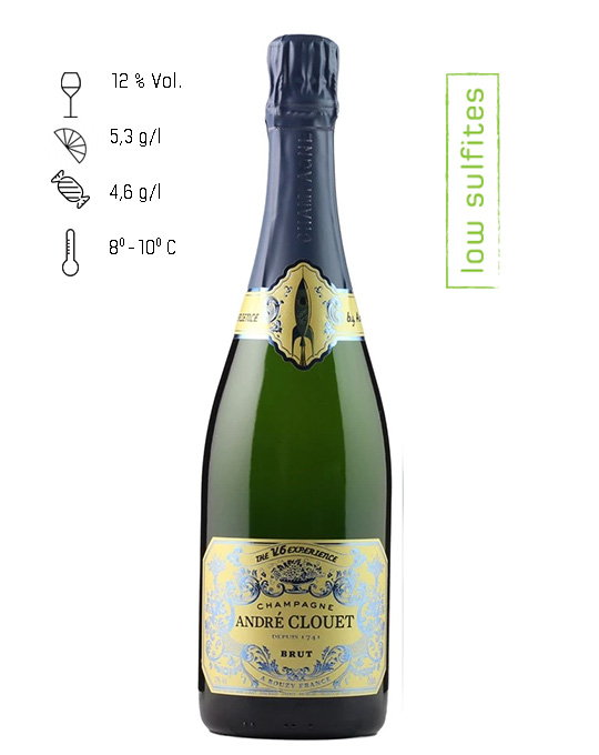 André Clouet The V6 Experience Brut Champagne Grand Cru 'Bouzy'